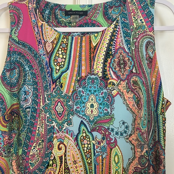 Tommy Hilfiger Colorful Paisley Dress - Picture 3 of 7